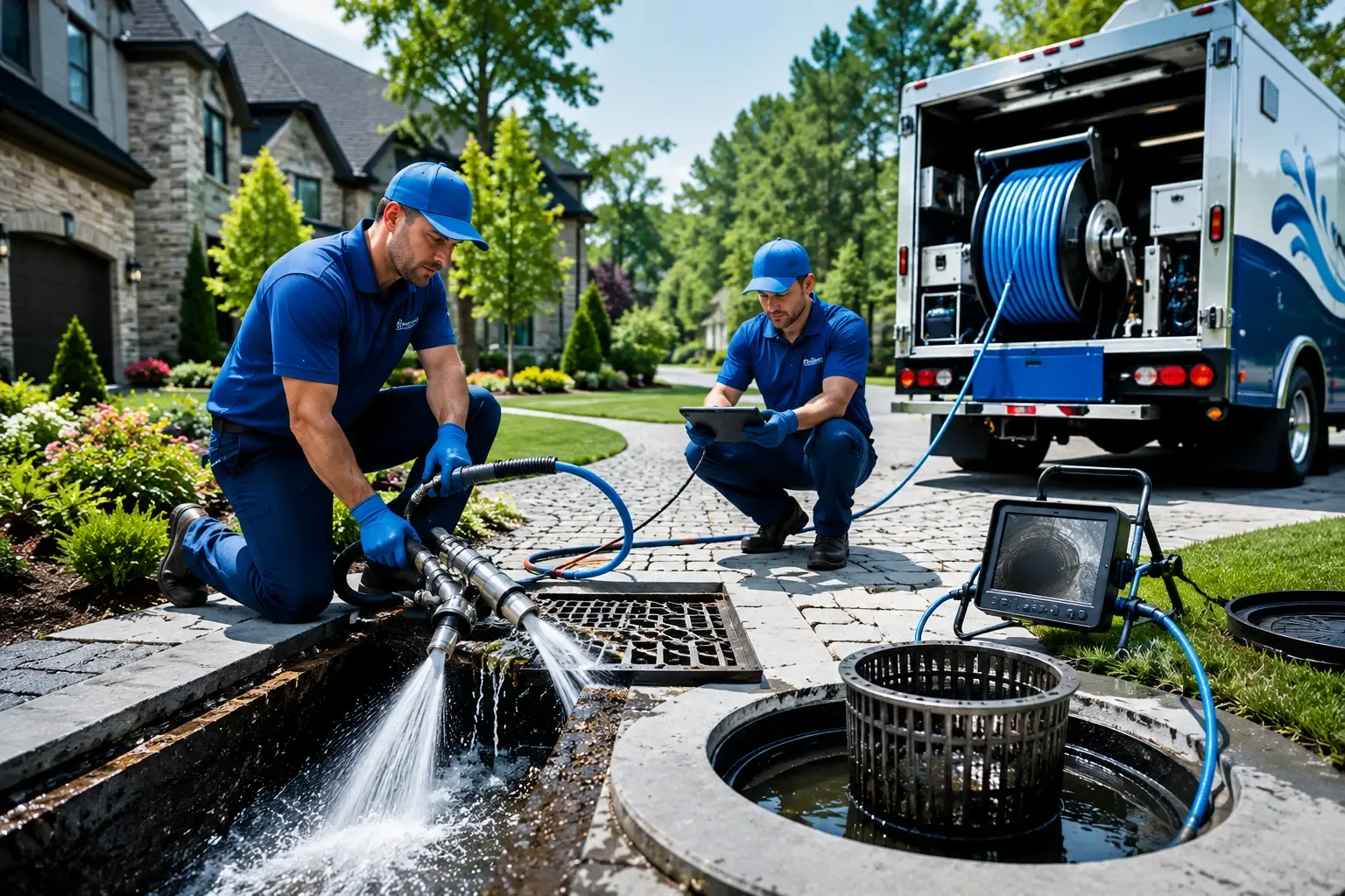 Local outdoor drain cleaning professionals in Lansing, KS